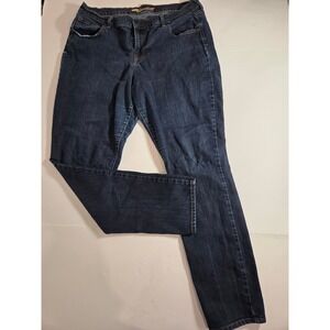 Old Navy Sweetheart Denim Jeans Women's Size 16 Long Dark Wash